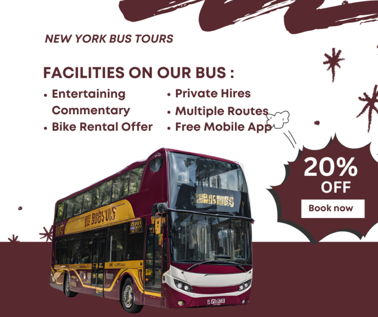 20% OFF Big Bus Tours New York