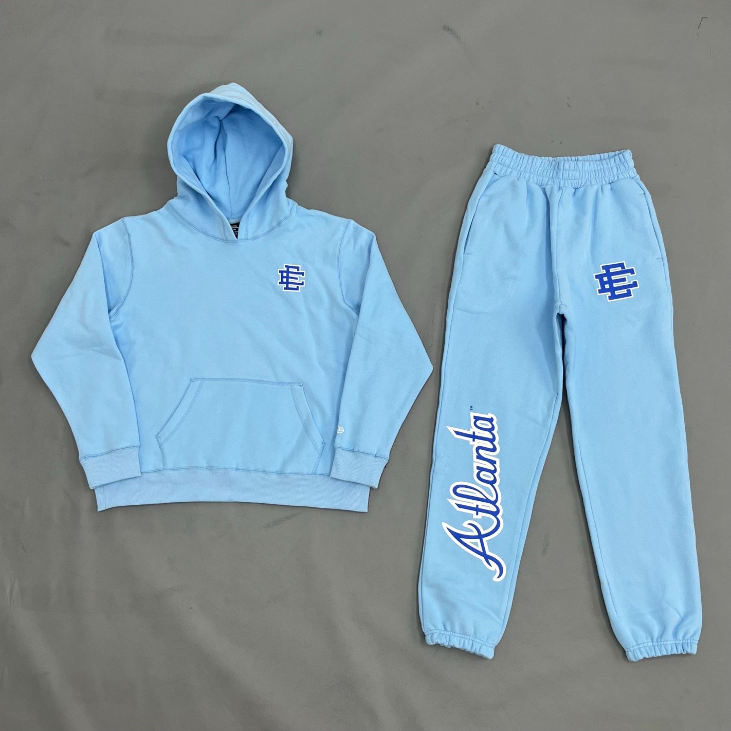 Eric Emanuel Atlanta Baby Blue Sweatsuit