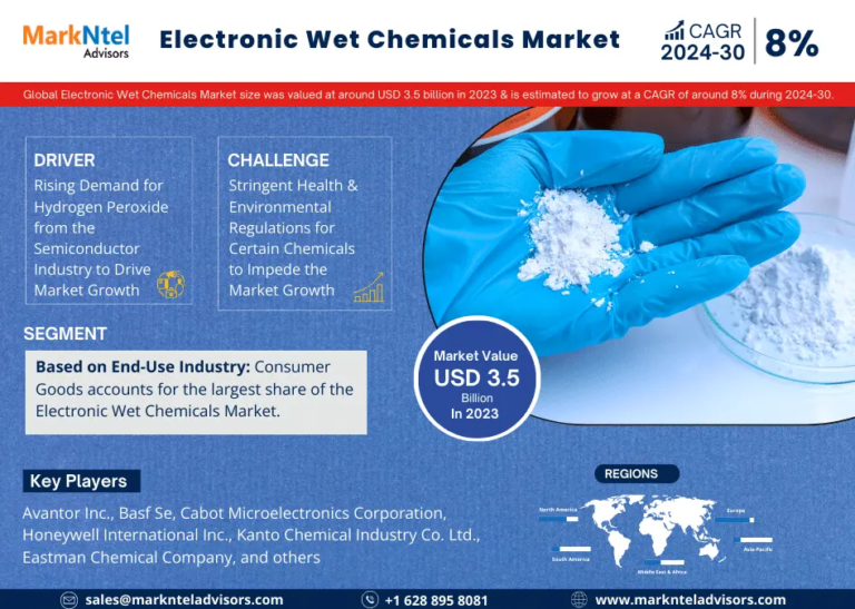 Exploring Electronic Wet Chemicals Market Opportunity, Latest Trends, Demand, and Development By 2030