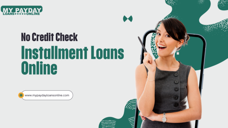 No Credit Check Installment Loans Online