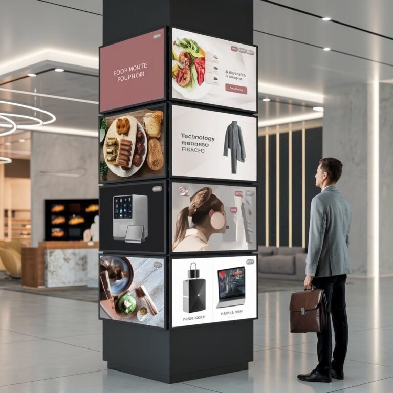 Maximizing Audience Interaction with Vertical Digital Signage: A Comprehensive Strategy