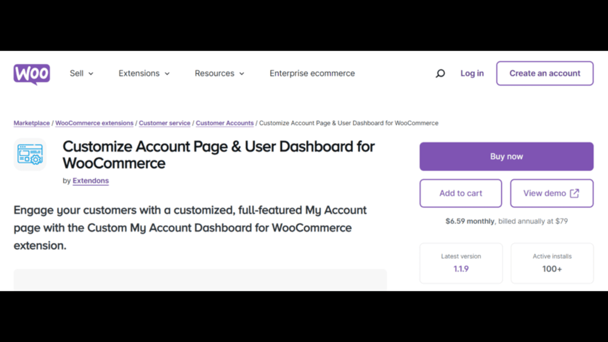 WooCommerce My Account